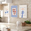 Kitchen Artwork | Set of 3 Italian Lifestyle Wall art Prints