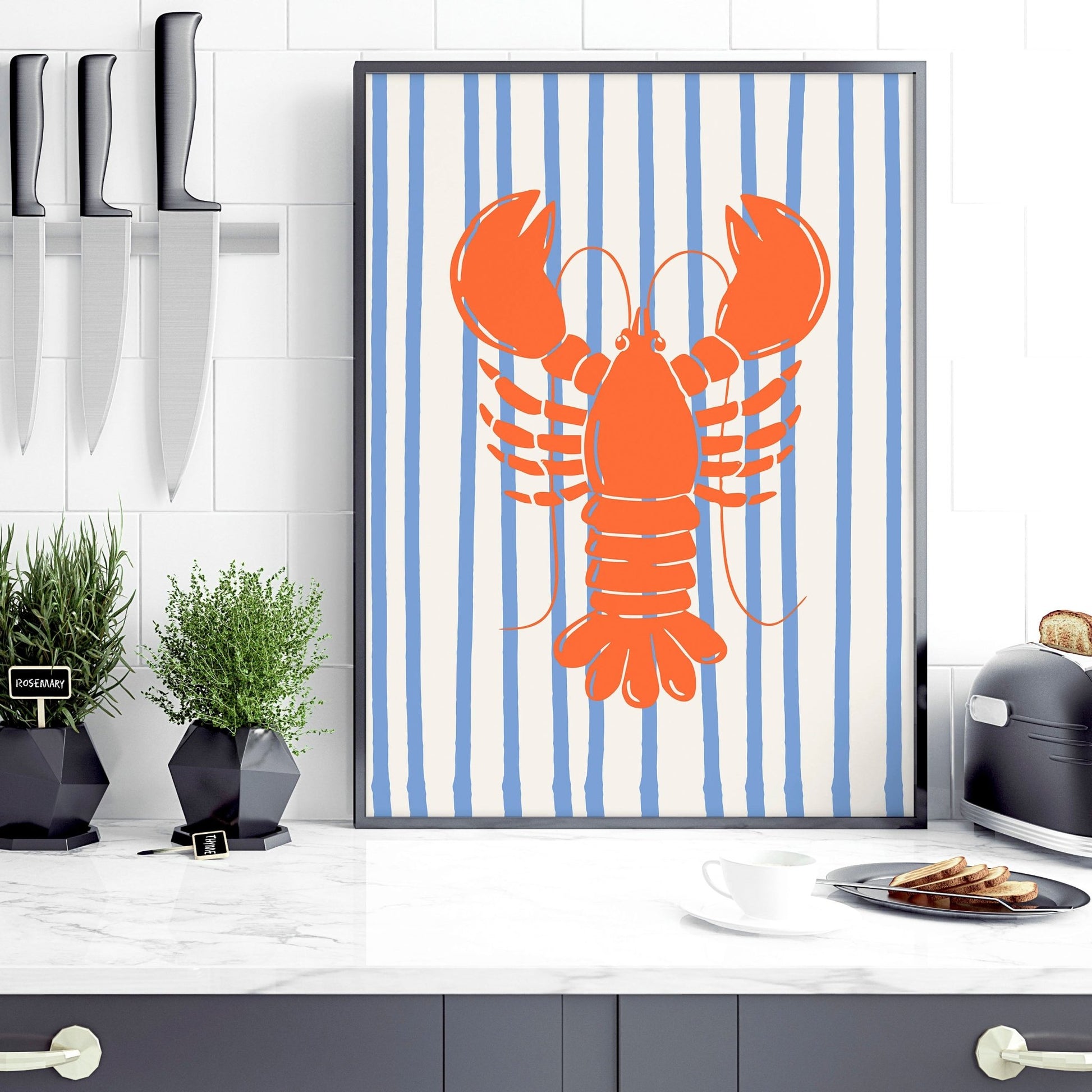 Kitchen Gallery Walls | Set of 3 Italian Lifestyle Wall art Prints