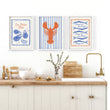 Kitchen Gallery Walls | Set of 3 Italian Lifestyle Wall art Prints