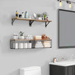 Kitchen Living Room Wooden Shelf