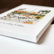 Kitchen wall art for Wall Autumn Paris Watercolour 