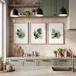 kitchen wall artwork displayed on a wall in a styled room — view 2