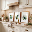 kitchen wall artwork displayed on a wall in a styled room — view 5