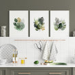kitchen wall artwork displayed on a wall in a styled room — view 7