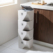 Kitchen Trash Can Recycle Bin Stacked Sorting Trash Bin Household Dry And Wet Separation Waste Bin Rubbish Bin for Bathroom