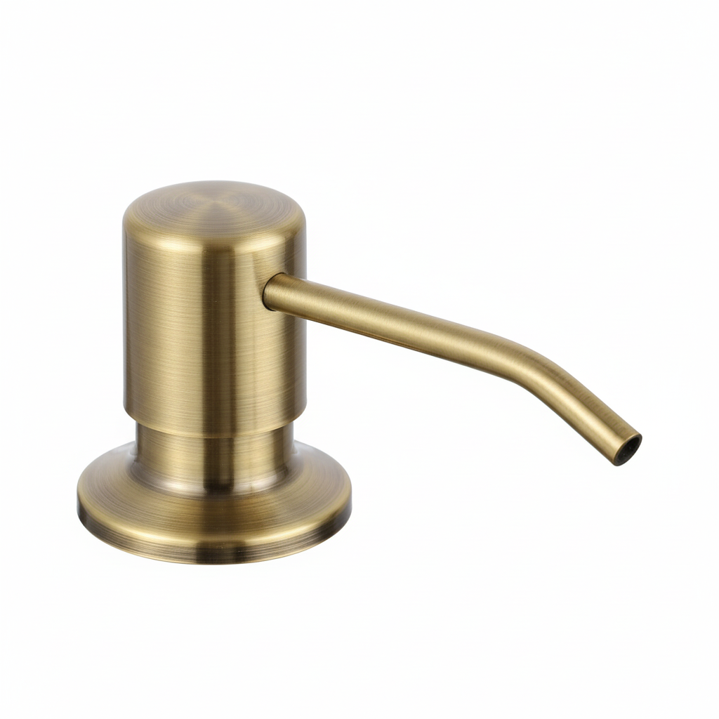 Kitchen Soap Dispensers 500ml Build in Dispenser Soap For Kitchen Bathroom Accessories Stainless Steel Pump Liquid PE Bottle