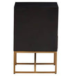 Kochi Black Side Table with 3 Drawers