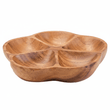 Kora Acacia Five Section Flower Serving Dish