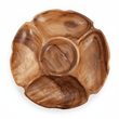 Kora Acacia Five Section Round Serving Dish