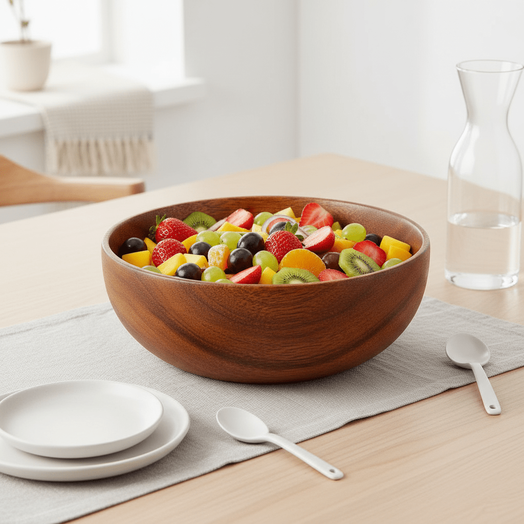 Kora Acacia Fruit And Salad Bowl