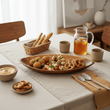 Kora Acacia Large Leaf Platter