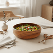 Kora Acacia Large Round Salad Bowl