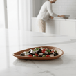 Kora Acacia Medium Curved Triangular Serving Dish