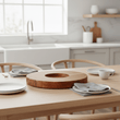 Kora Acacia Round Chopping And Serving Board
