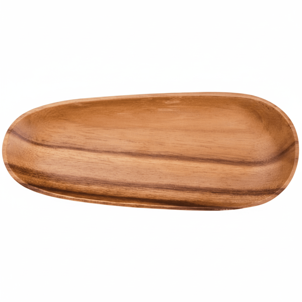 Kora Acacia Small Oval Serving Dish