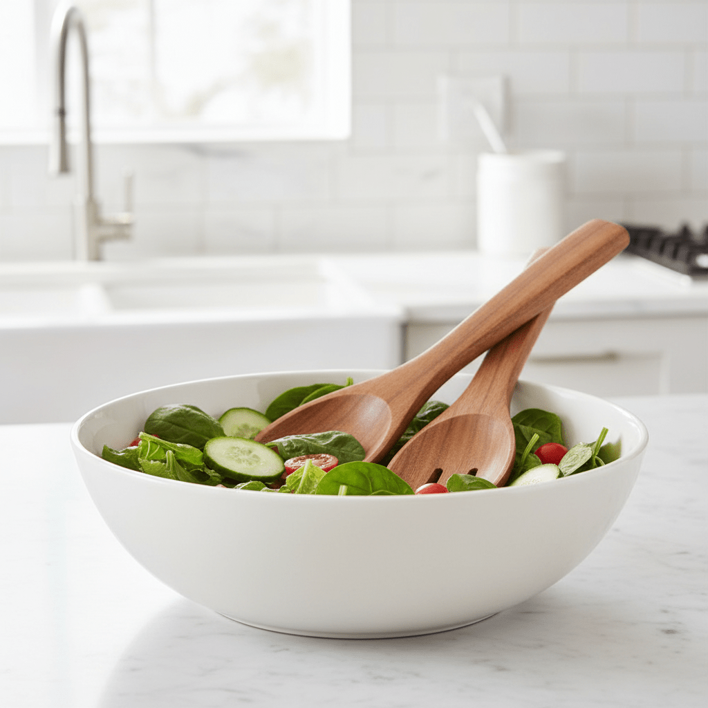 Kora Acacia Small Salad Servers