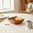 Kora Acacia Small Square Serving Bowl