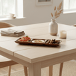 Kora Acacia Three Section Rectangular Serving Dish