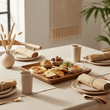 Kora Acacia Wood Large Square Platter