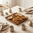 Kora Acacia Wood Large Square Platter