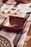 Kora Acacia Wood Large Square Platter