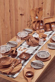 Kora Acacia Wood Large Square Platter