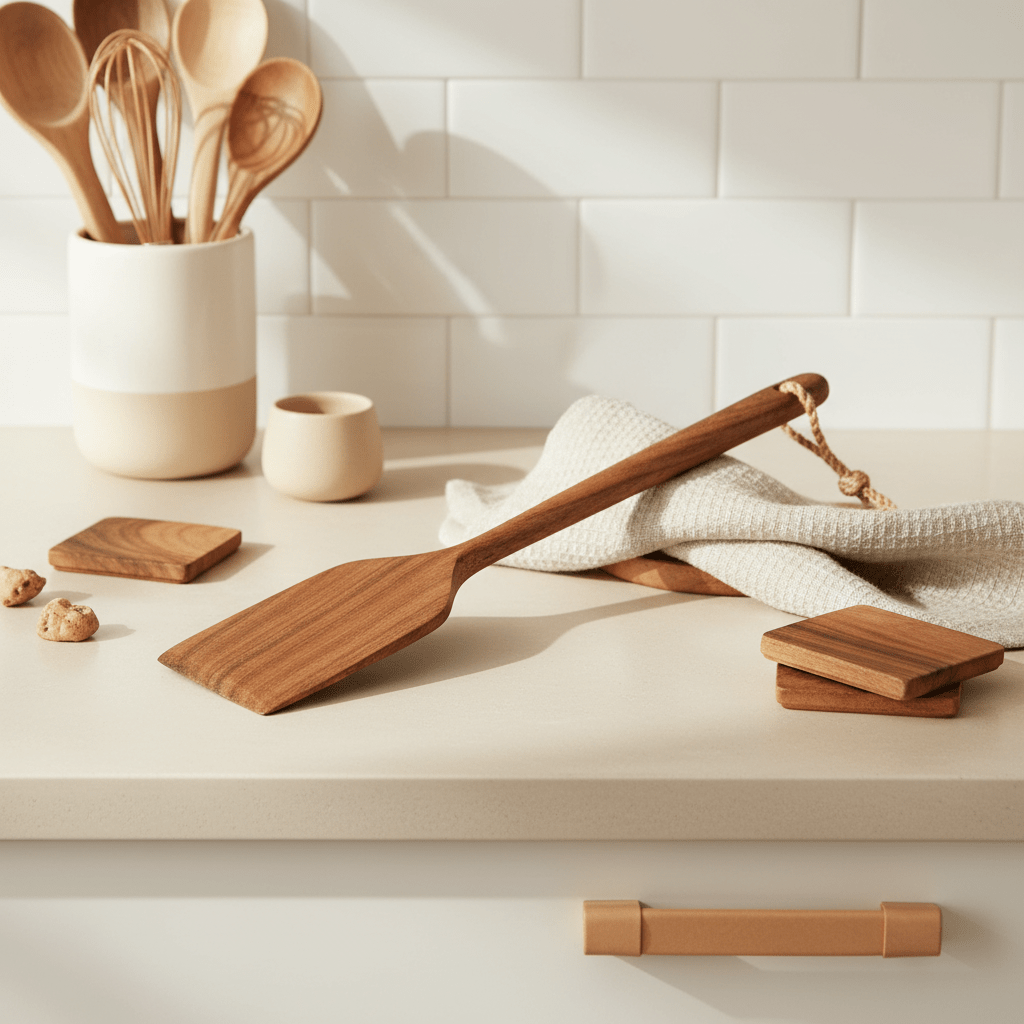 Kora Acacia Wood Solid Spatula