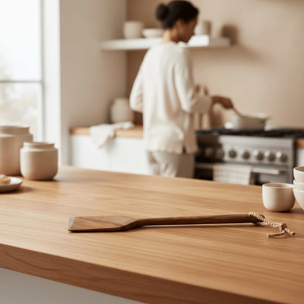 Kora Acacia Wood Solid Spatula