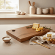 Kora Dark Acacia Rectangular Chopping And Serving Board