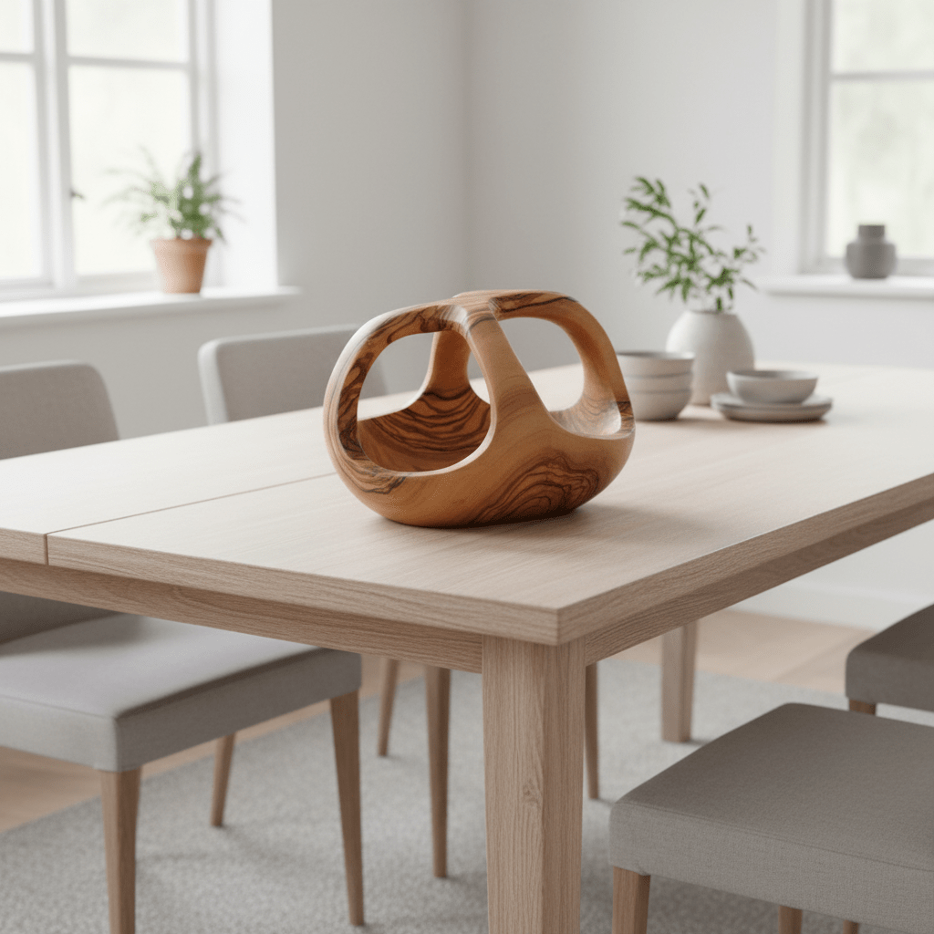 Kora Olive Wood Fruit Bowl