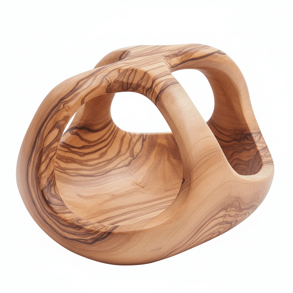 Kora Olive Wood Fruit Bowl
