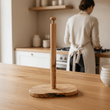 Kora Olive Wood Kitchen Roll Holder