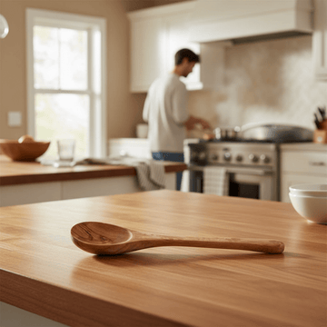 Kora Olive Wood Large Spoon