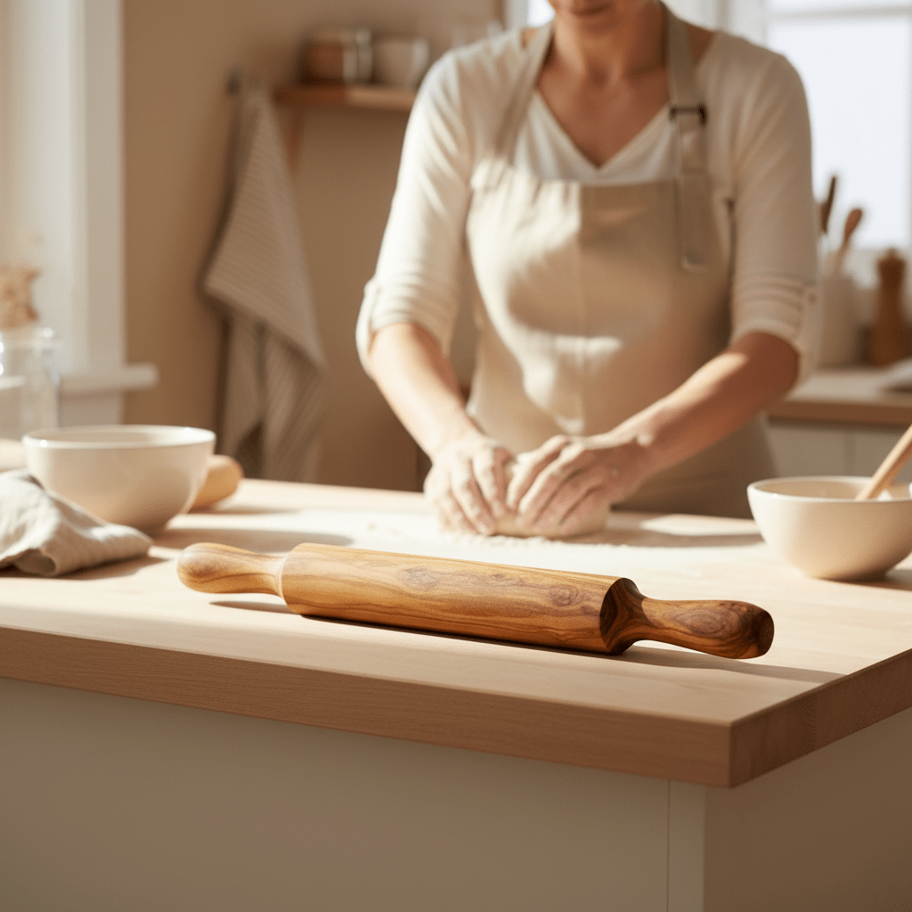 Kora Olive Wood Rolling Pin