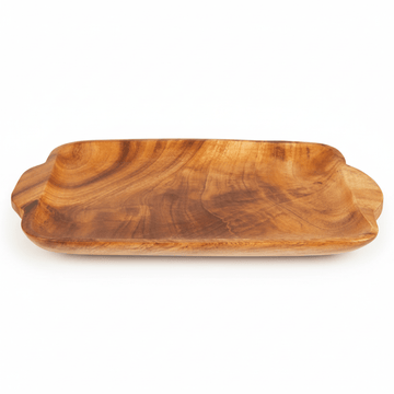 Kora Serving Platter in Acacia Wood