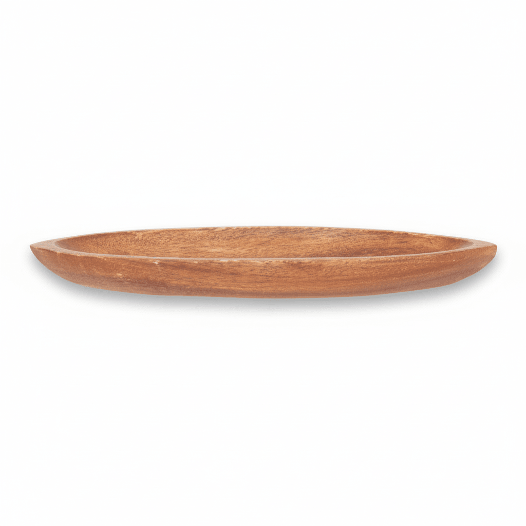 Kora Small Leaf Dish In Acacia Wood