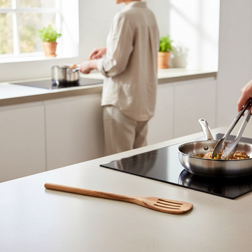 Kora Olive Wood Slotted Spatula