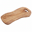 Kora Serving Board With Handle In Olive Wood