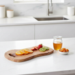 Kora Serving Board With Handle In Olive Wood