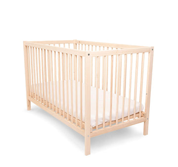 Kukka Natural Wood 2 - Level Cot 60x120 cm