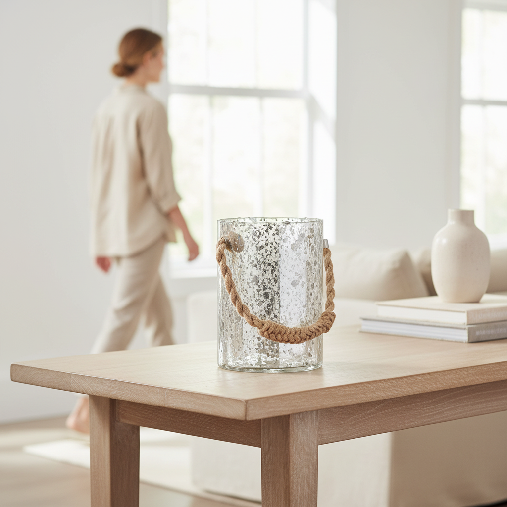 Kuta Natural Rope Large Lantern