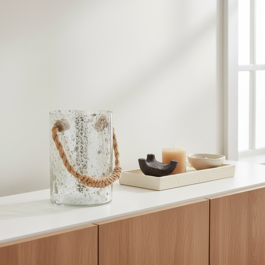 Kuta Natural Rope Large Lantern