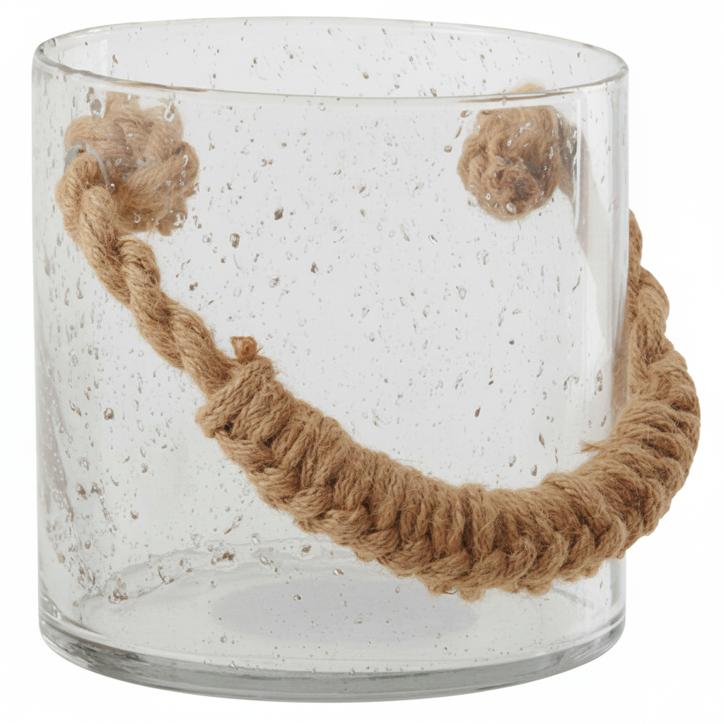 Kuta Natural Rope Small Lantern