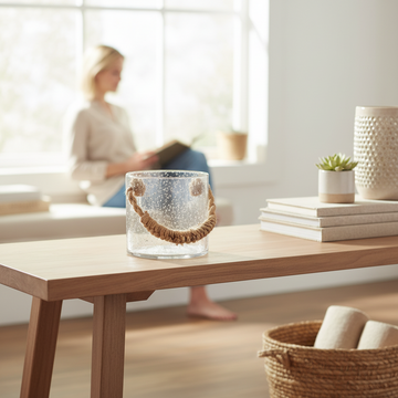 Kuta Natural Rope Small Lantern