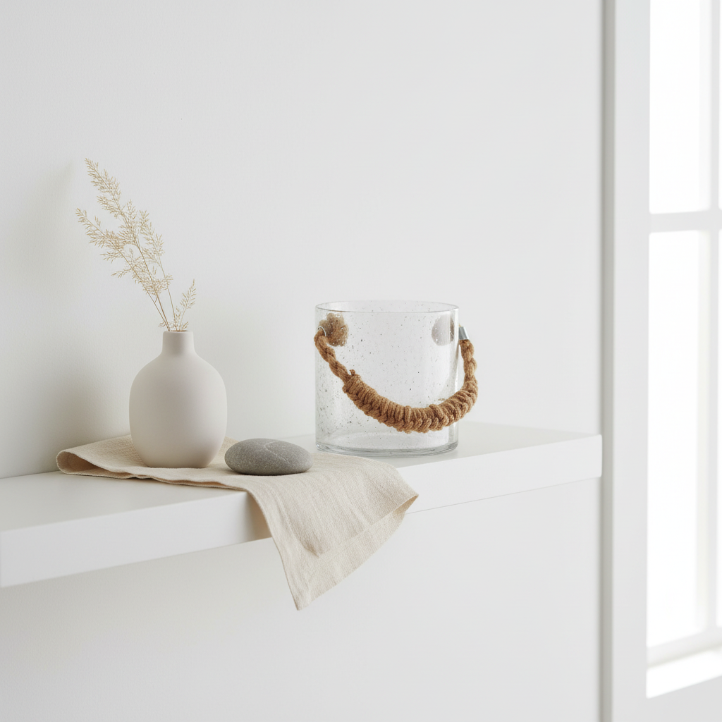 Kuta Natural Rope Small Lantern