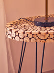 Lacuna Fir Wood Oval Coffee Table