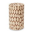 Lacuna Fir Wood Side Table and Stool