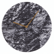 Lamonte Black Marble Wall Clock