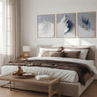 Landscape Wall Art Nordic Snow Mountains & Winter Forest wall art displayed on a wall in a styled room — view 3