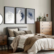 Landscape Wall Art Nordic Snow Mountains & Winter Forest wall art displayed on a wall in a styled room — view 8